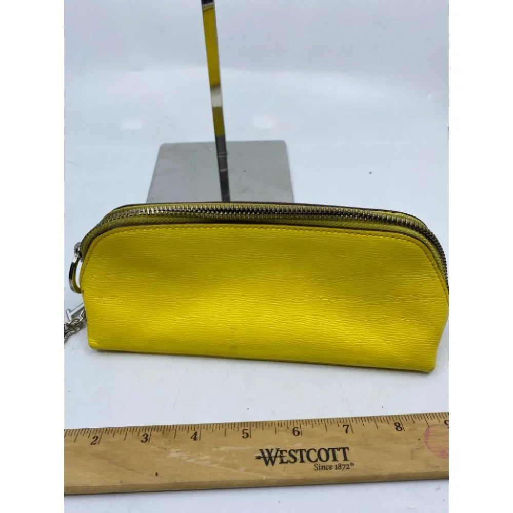 Lauren Ralph Lauren Women's Yellow Cosmetic Bag - Picture 5 of 6